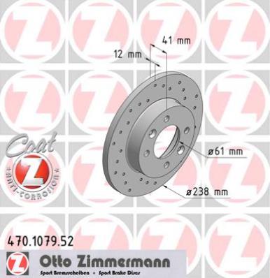 Brake Disc (Front axle)  Art. 470107952