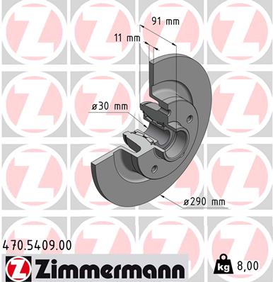 Brake Disc (Rear axle)  Art. 470540900