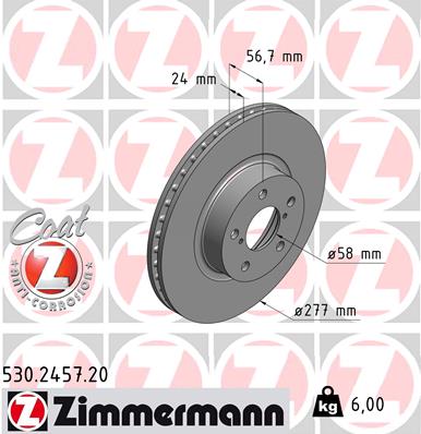 Brake Disc (Front axle)  Art. 530245720