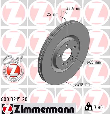 Brake Disc (Front axle)  Art. 600321520