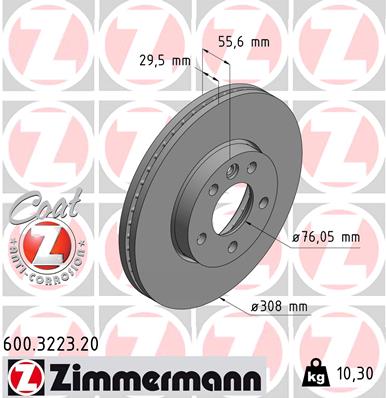 Brake Disc (Front axle)  Art. 600322320