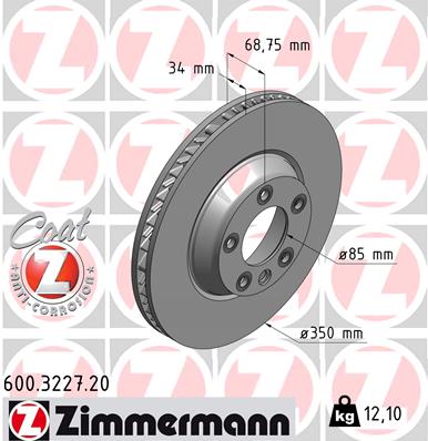 Brake Disc (Front axle, right)  Art. 600322720