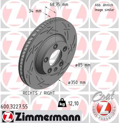 Brake Disc (Front axle, right)  Art. 600322755