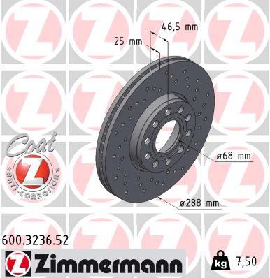 Brake Disc (Front axle)  Art. 600323652