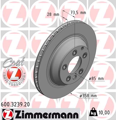 Brake Disc (Rear axle)  Art. 600323920