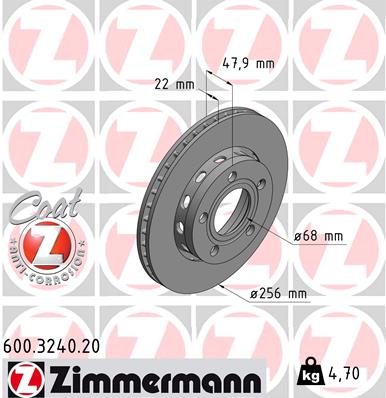 Brake Disc (Rear axle)  Art. 600324020