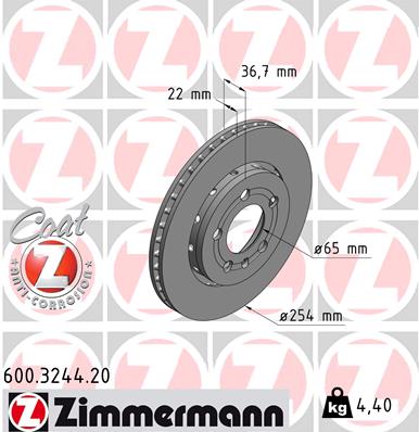 Brake Disc  Art. 600324420