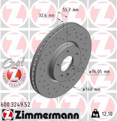 Brake Disc (Front axle)  Art. 600324952