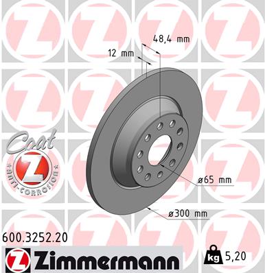 Brake Disc (Rear axle)  Art. 600325220