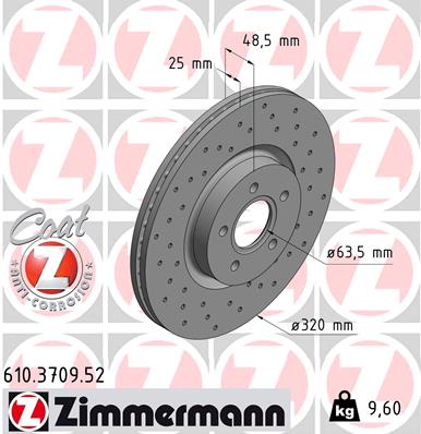 Brake Disc (Front axle)  Art. 610370952