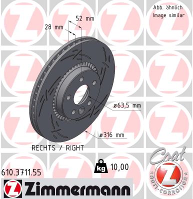 Brake Disc  Art. 610371155