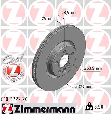 Brake Disc (Front axle)  Art. 610372220