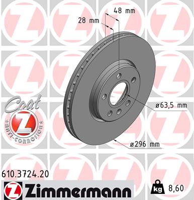 Brake Disc  Art. 610372420