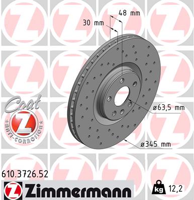 Brake Disc (Front axle)  Art. 610372652