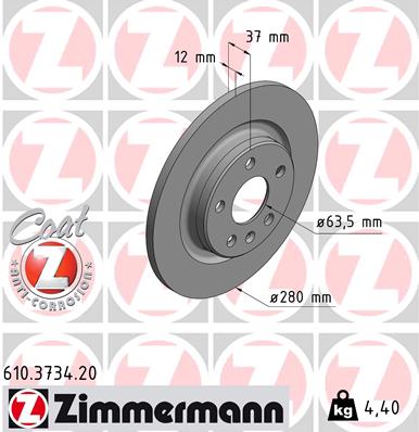 Brake Disc  Art. 610373420