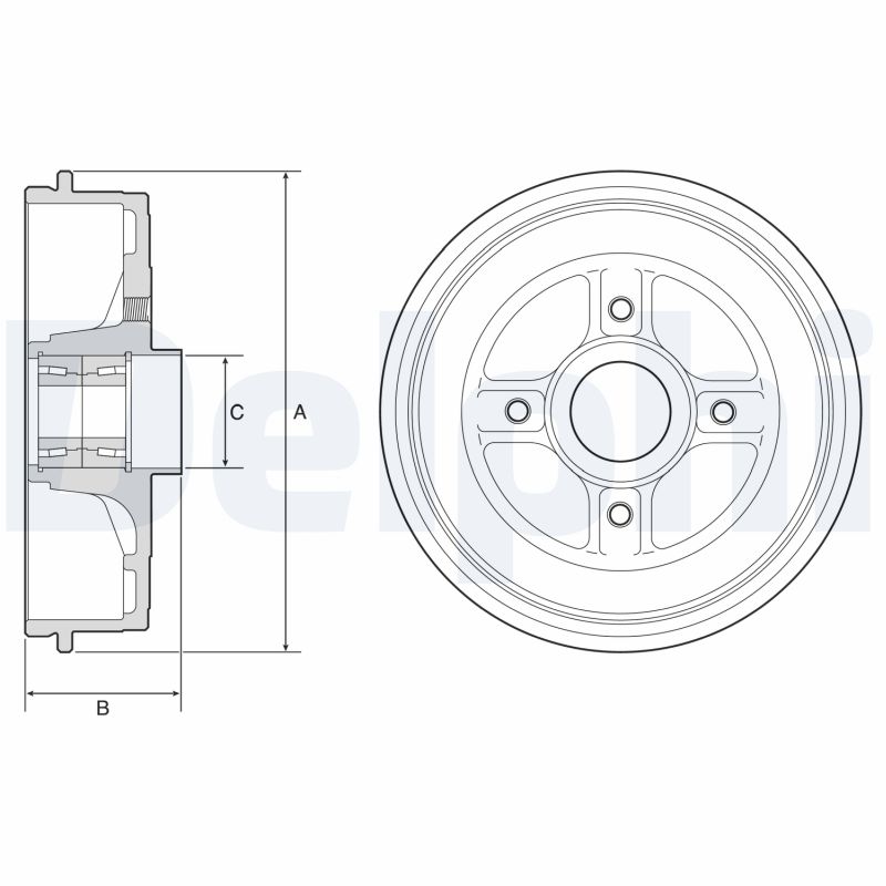 Brake Drum  Art. BFR624