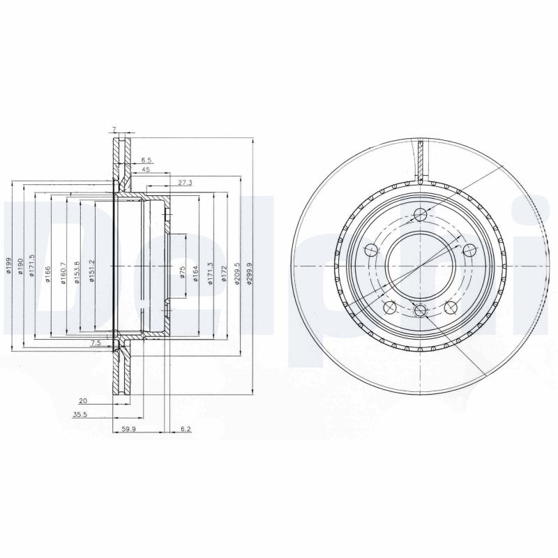 Brake Disc (Rear axle)  Art. BG3901C