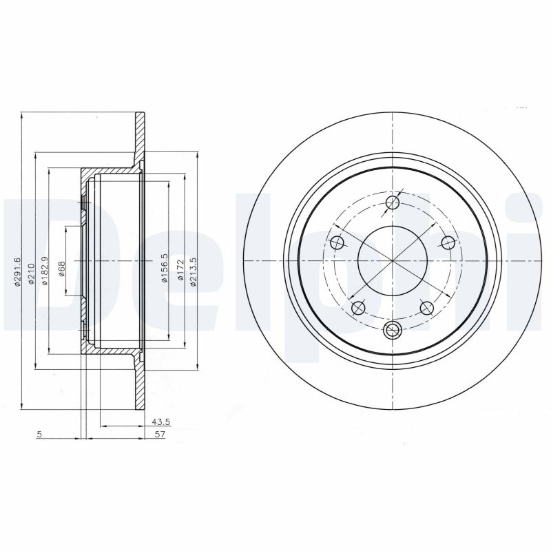 Brake Disc (Front axle)  Art. BG4108C