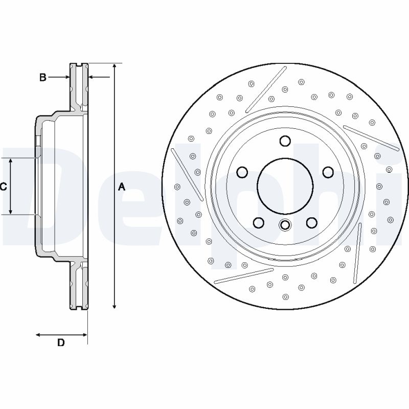 Brake Disc (Rear axle)  Art. BG4714C