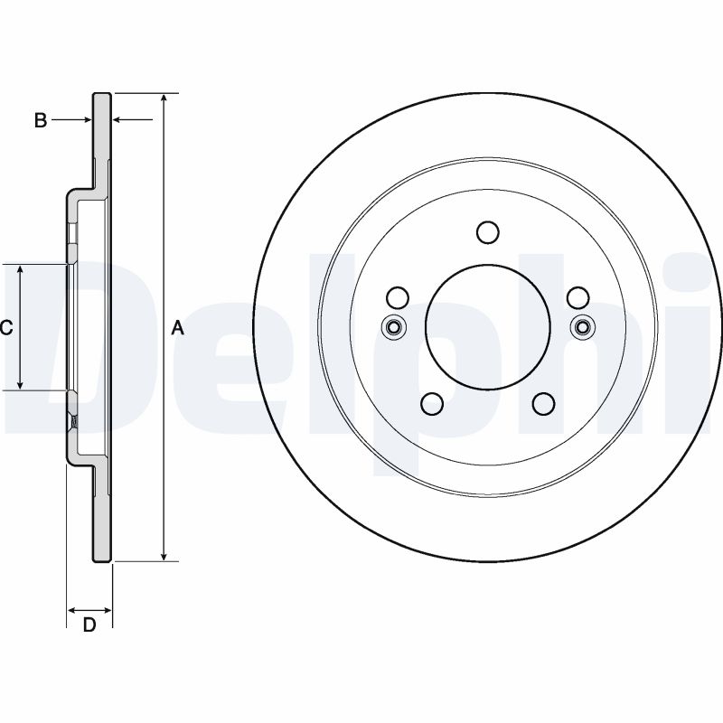 Brake Disc (Standard model)  Art. BG4749C