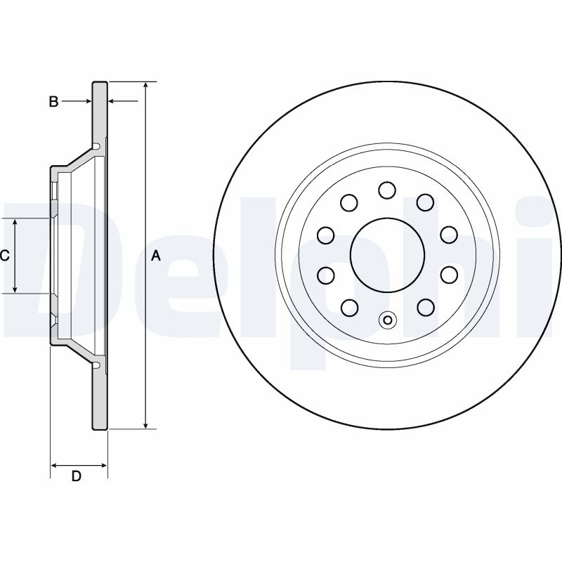 Brake Disc (Standard model)  Art. BG4751C