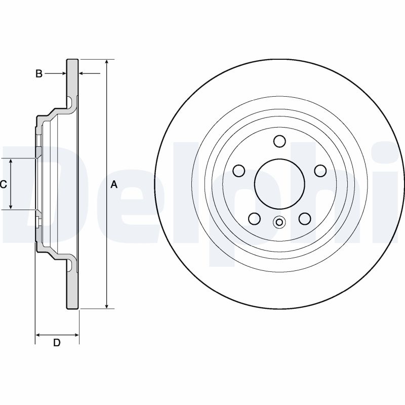 Brake Disc (Standard model)  Art. BG4754C