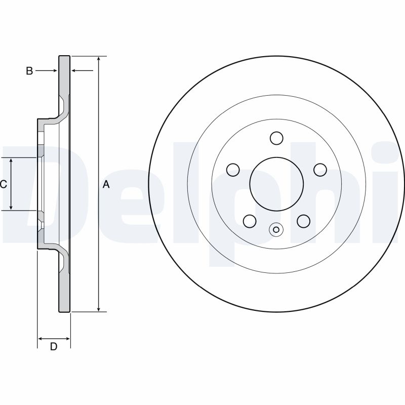 Brake Disc  Art. BG4966C