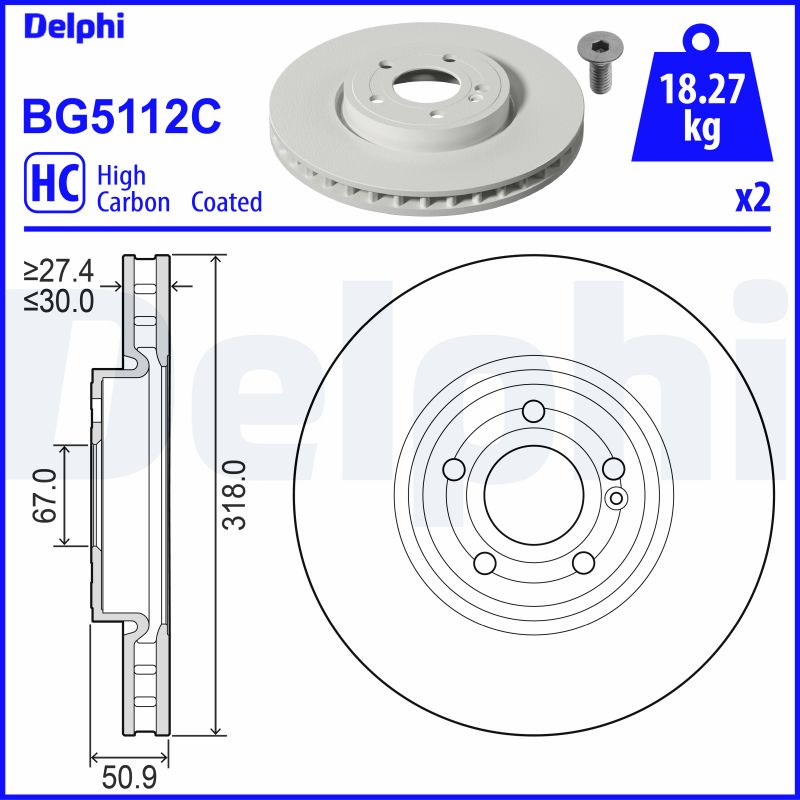 Brake Disc  Art. BG5112C