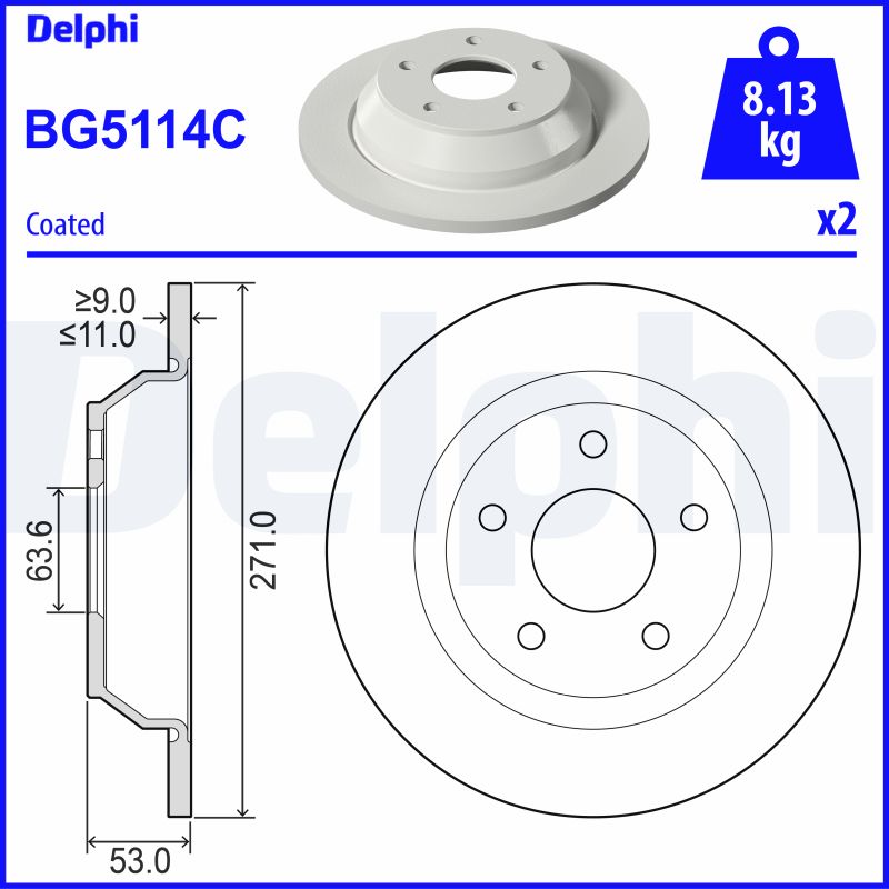 Brake Disc  Art. BG5114C