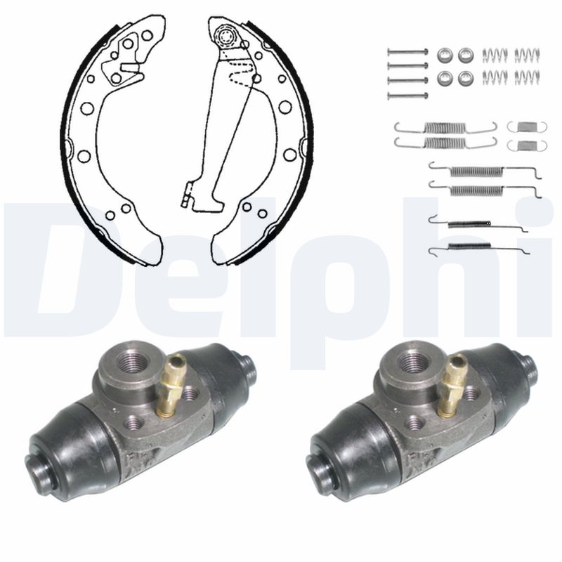 Brake Shoe Set (Rear axle)  Art. KP850