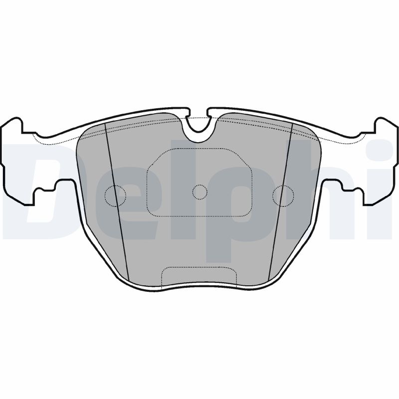 Brake Pad Set, disc brake (Front axle)  Art. LP1003