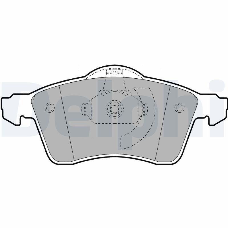 Brake Pad Set, disc brake (Front axle)  Art. LP1092