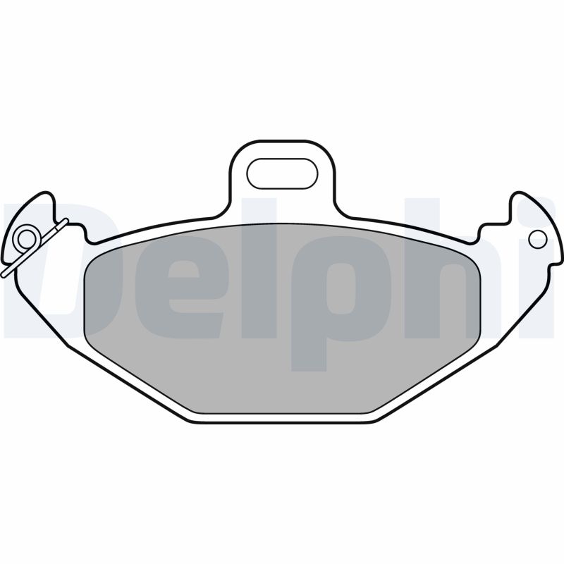 Brake Pad Set, disc brake (Rear axle)  Art. LP1252