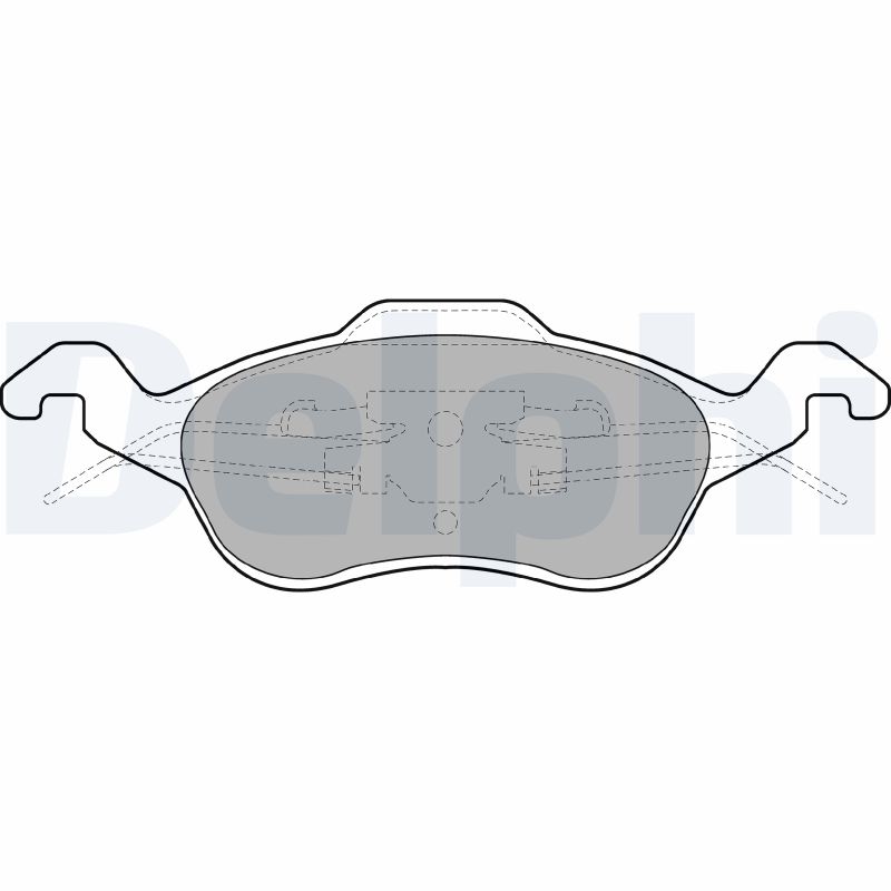 Brake Pad Set, disc brake (Front axle)  Art. LP1315