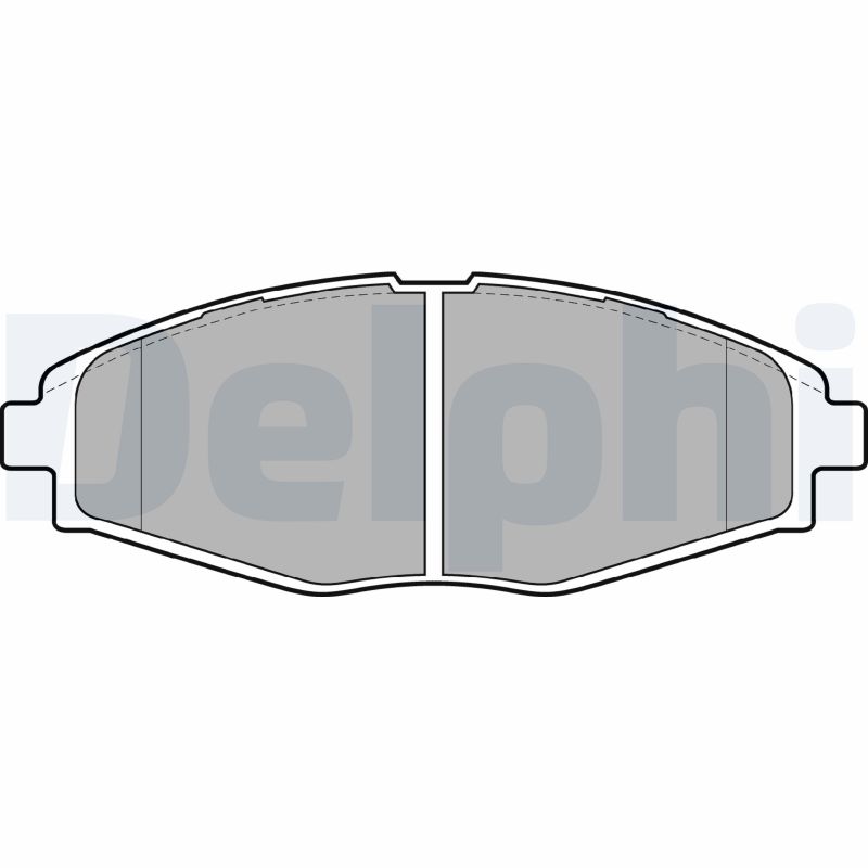 Brake Pad Set, disc brake (Front axle)  Art. LP1390