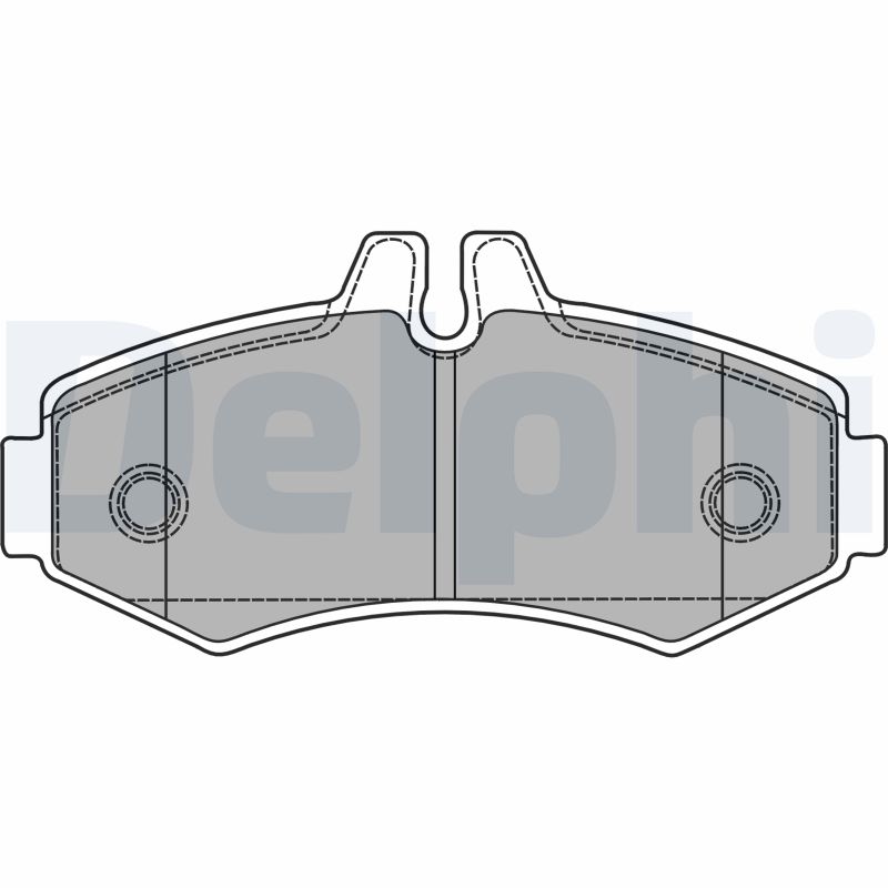 Brake Pad Set, disc brake (Front axle)  Art. LP1425