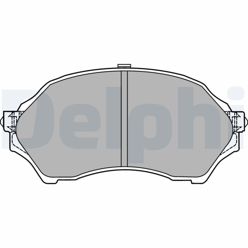 Brake Pad Set, disc brake (Front axle)  Art. LP1440