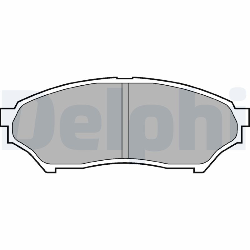 Brake Pad Set, disc brake (Front axle)  Art. LP1448