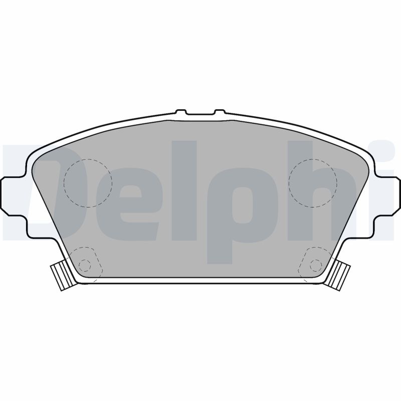 Brake Pad Set, disc brake (Front axle)  Art. LP1503