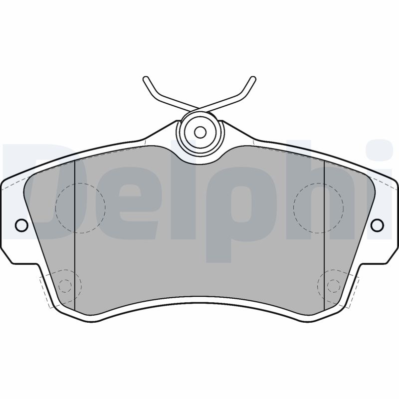 Brake Pad Set, disc brake (Front axle)  Art. LP1522