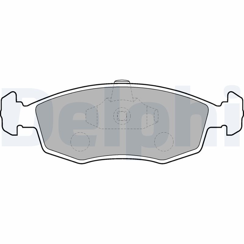 Brake Pad Set, disc brake (Front axle)  Art. LP1549