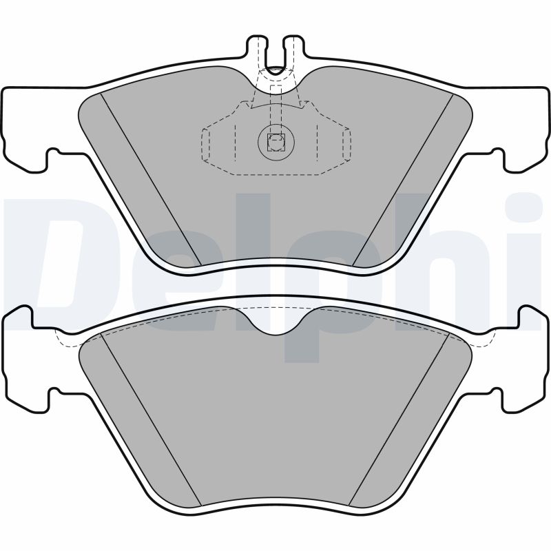 Brake Pad Set, disc brake (Front axle)  Art. LP1589