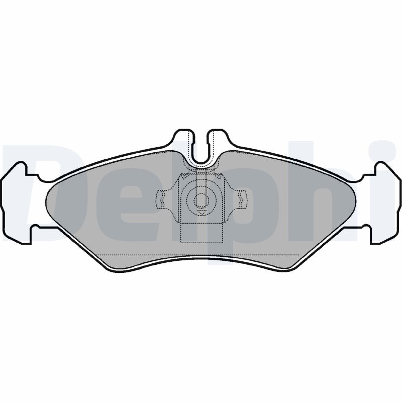 Brake Pad Set, disc brake (Rear axle)  Art. LP1595