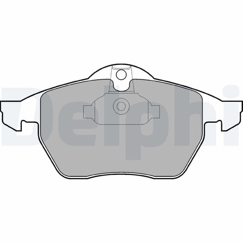 Brake Pad Set, disc brake (Front axle)  Art. LP1600