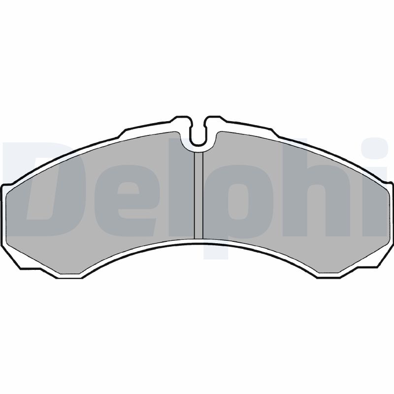 Brake Pad Set, disc brake (Front axle)  Art. LP1616