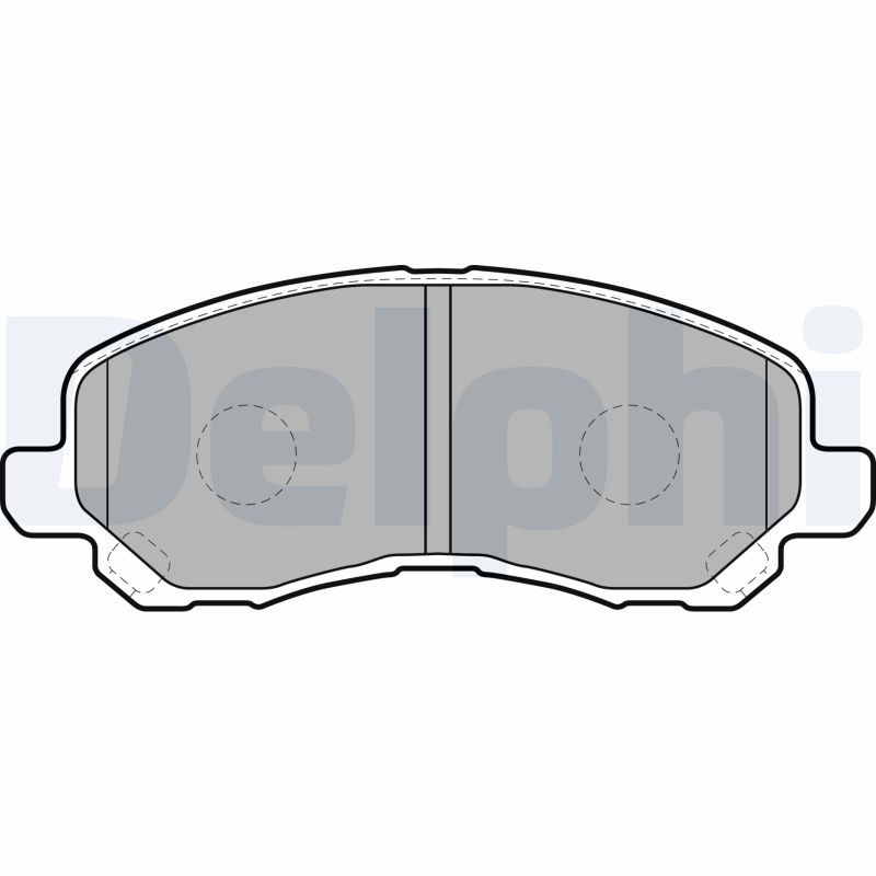 Brake Pad Set, disc brake (Front axle)  Art. LP1684