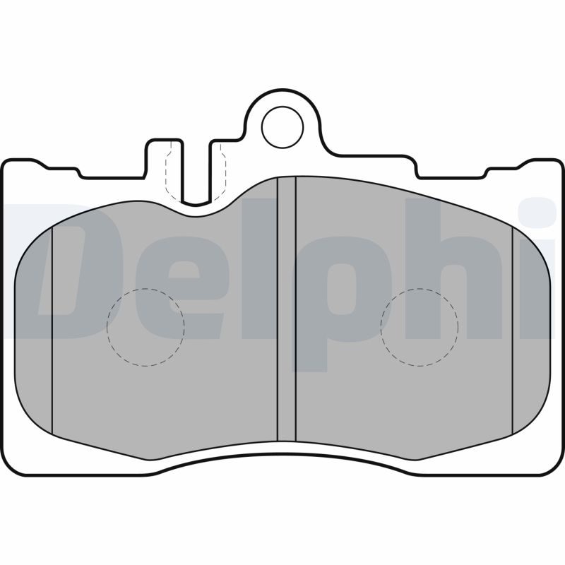 Brake Pad Set, disc brake (Front axle)  Art. LP1689