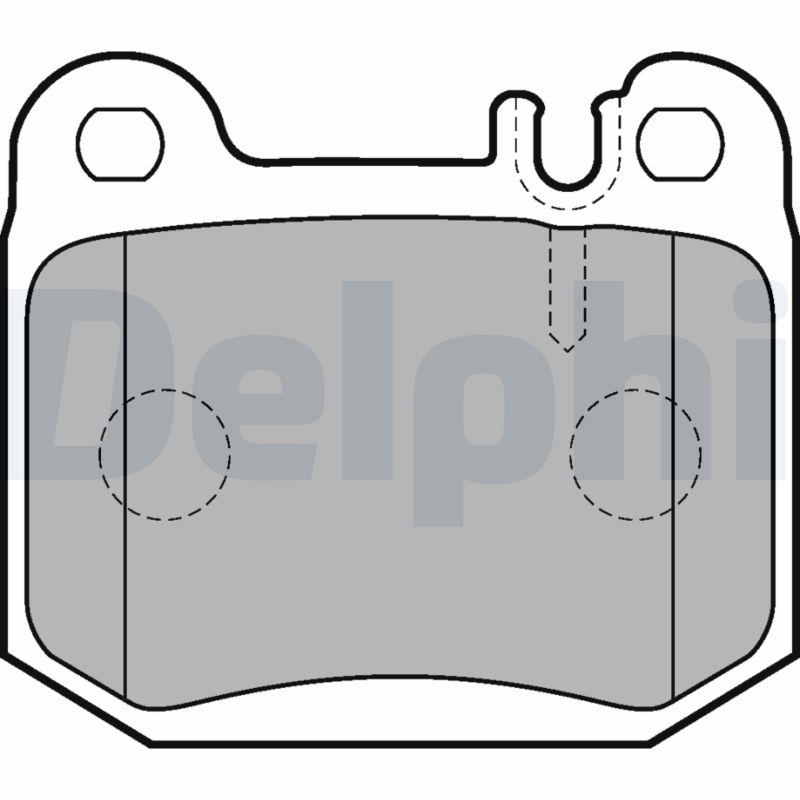 Brake Pad Set, disc brake (Rear axle)  Art. LP1705