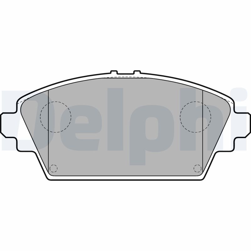 Brake Pad Set, disc brake (Front axle)  Art. LP1732