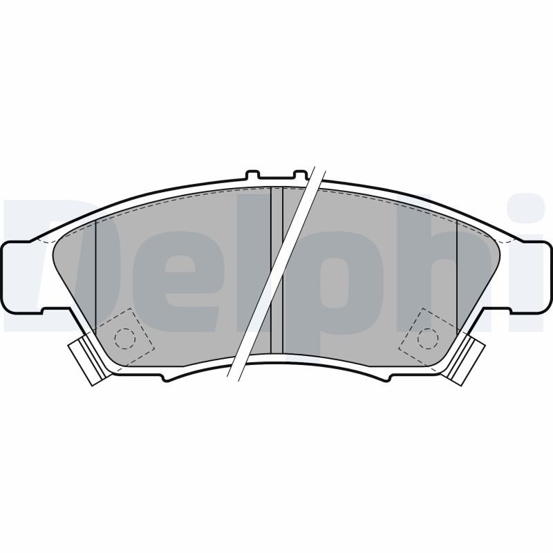 Brake Pad Set, disc brake (Front axle)  Art. LP1739